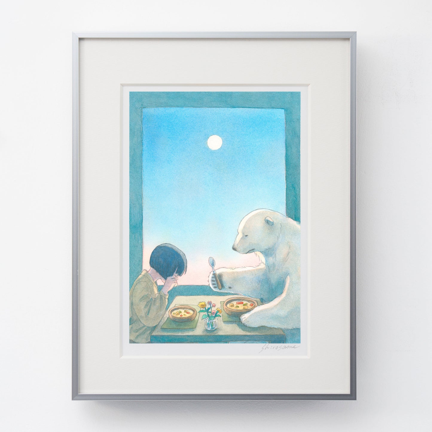 複製原画『すくわれなかった気持ちだけ』