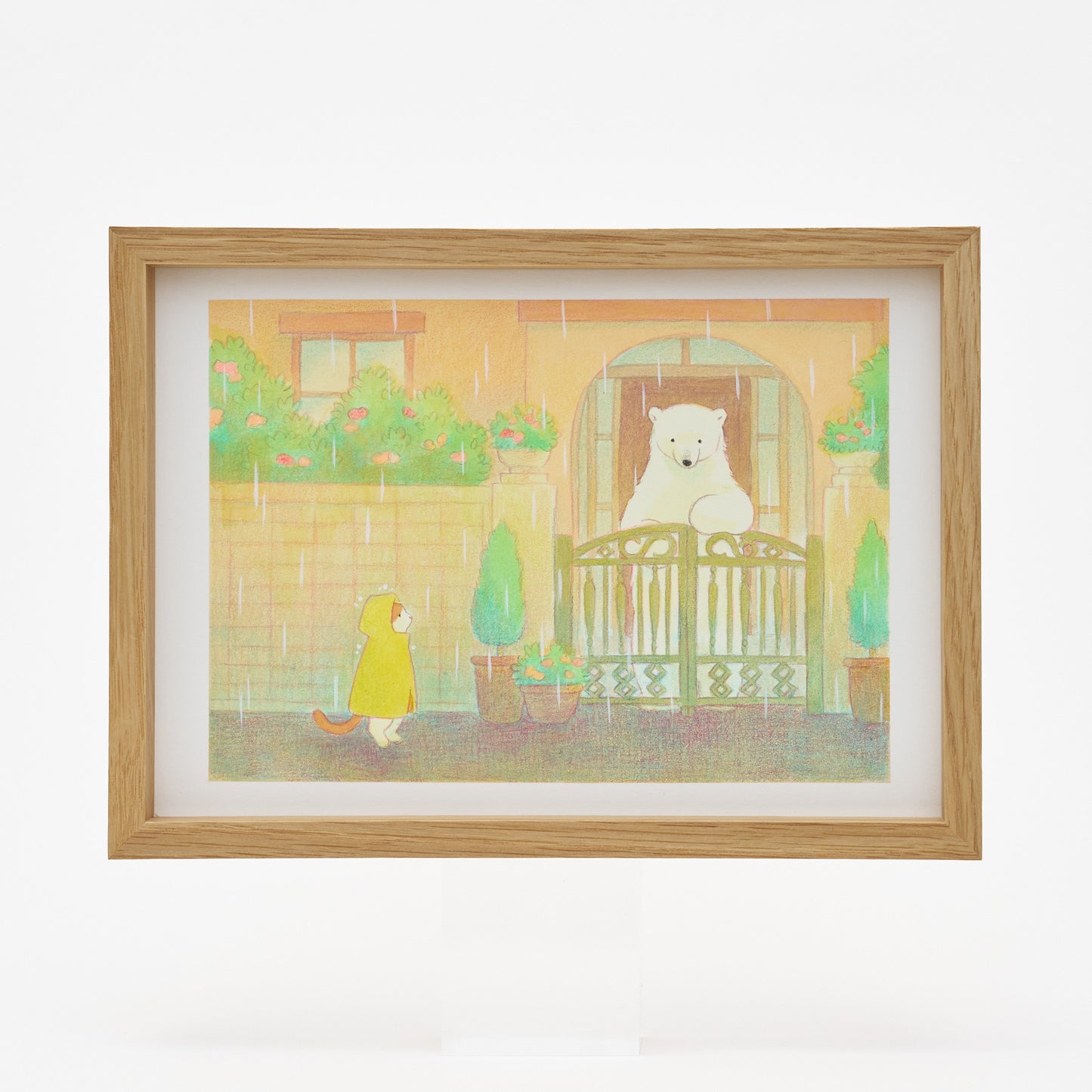 原画『雨だけが見ていた』