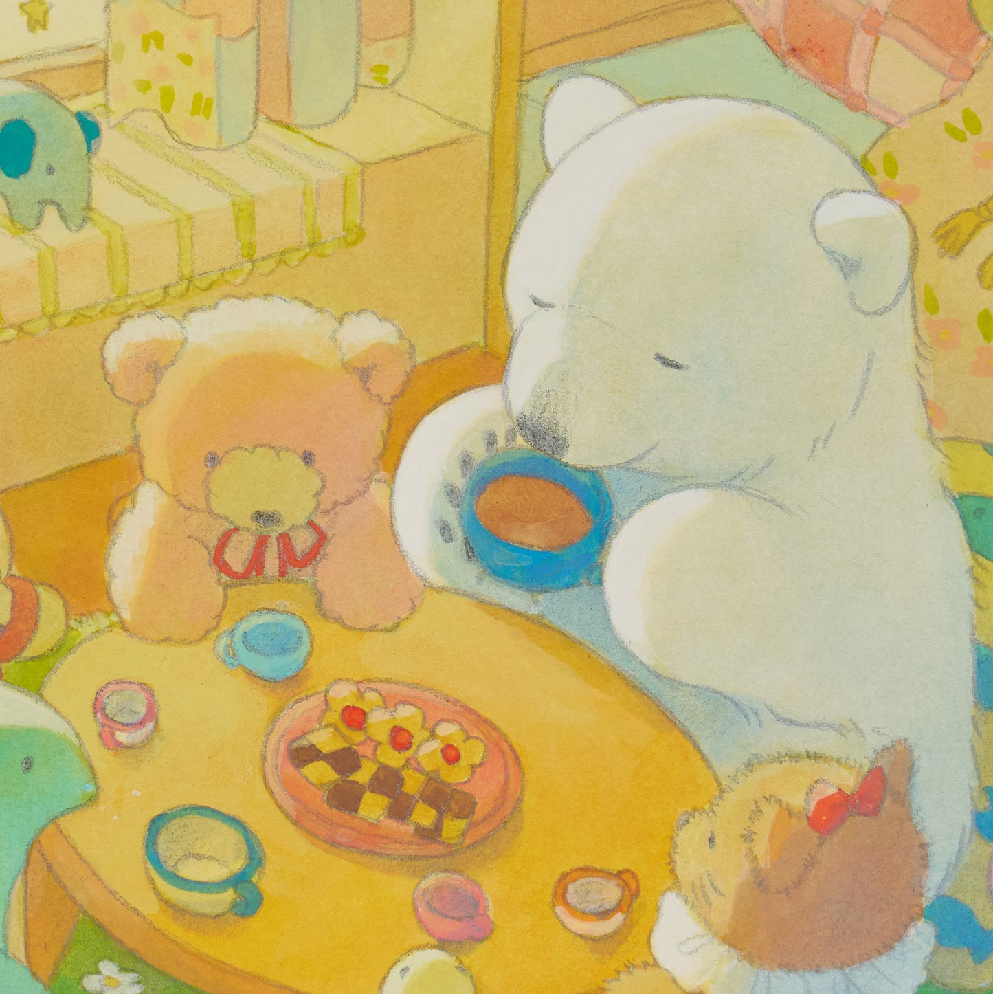 原画『さびしさをかき集めて優しさにする』