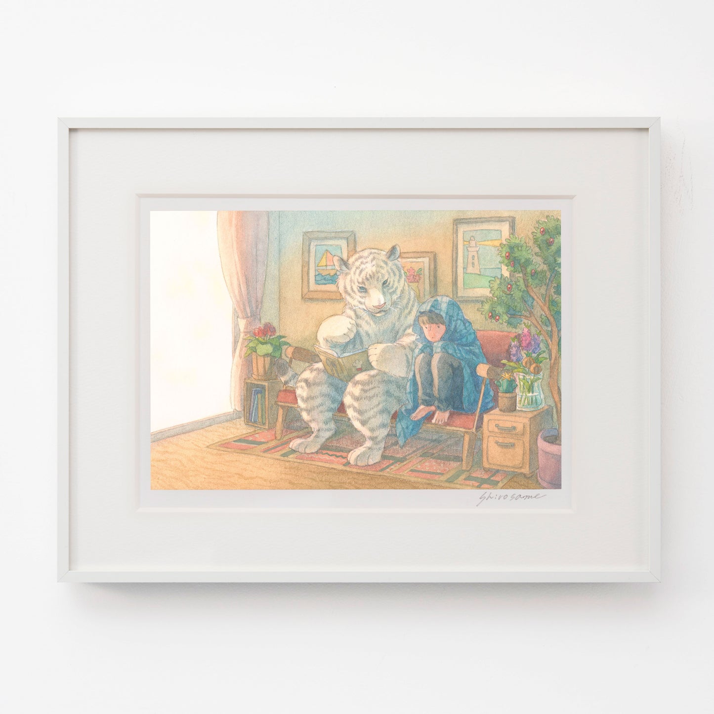 複製原画『心をほどく』