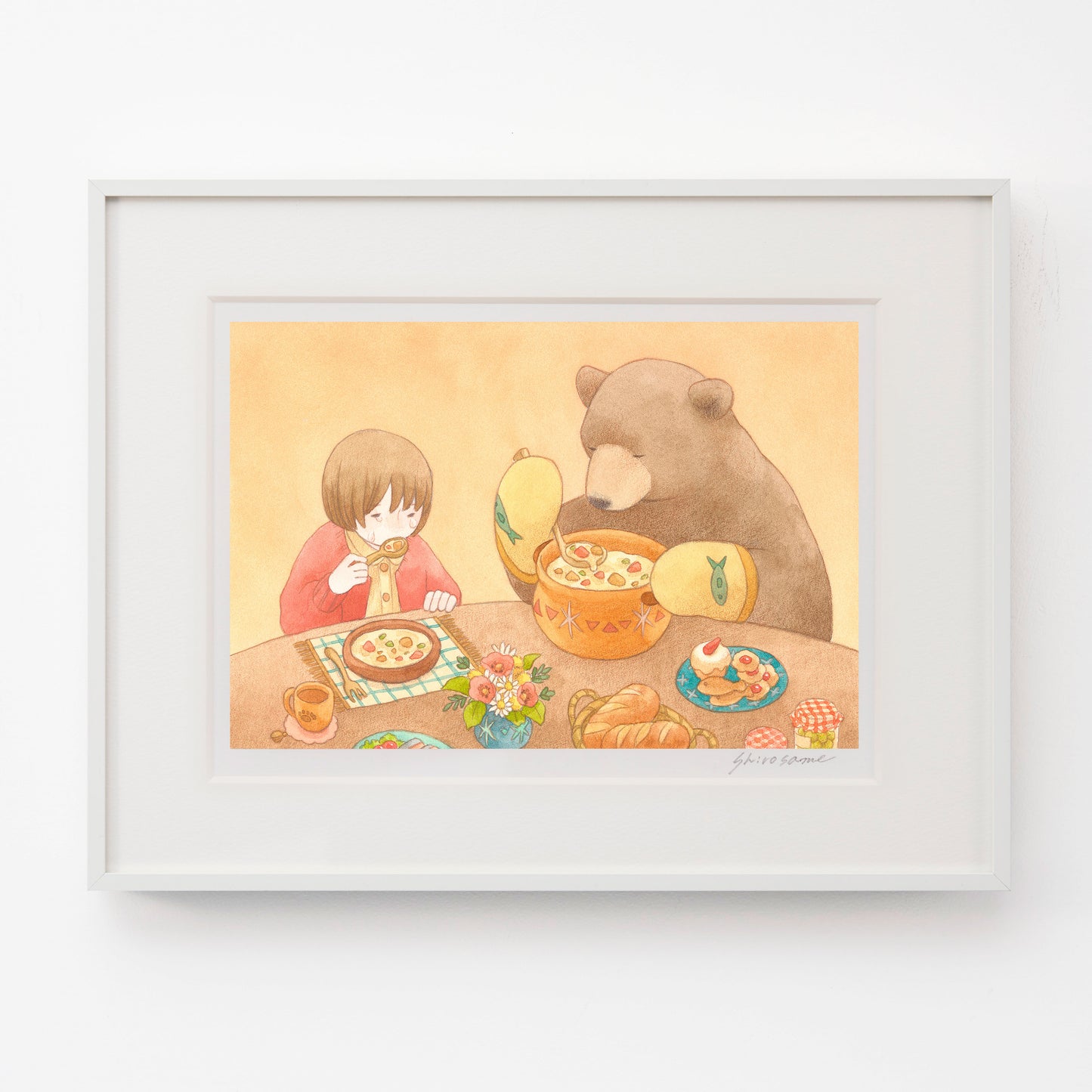 複製原画『寂しくなったらいつでもおいで』