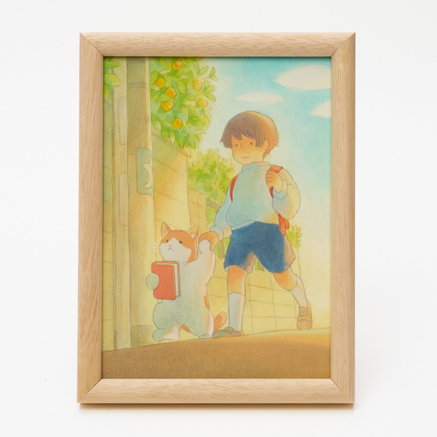 原画『光に向かって泳ぐ』
