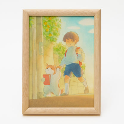 原画『光に向かって泳ぐ』