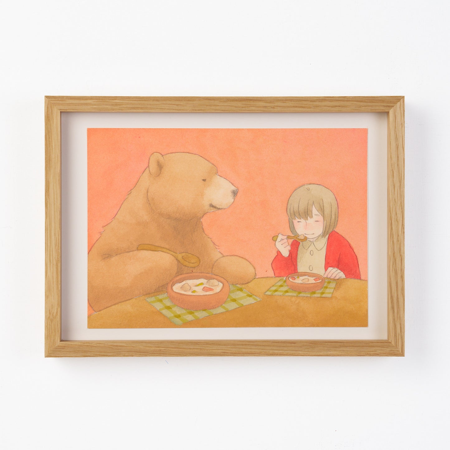 原画『寂しくて優しくて、冷たくて温かい』