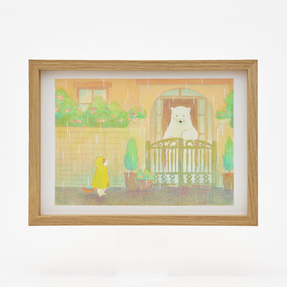原画『雨だけが見ていた』