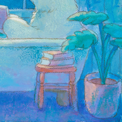 原画『深くさびしい夜の底で君は何を想うの』