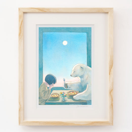 複製原画『すくわれなかった気持ちだけ』